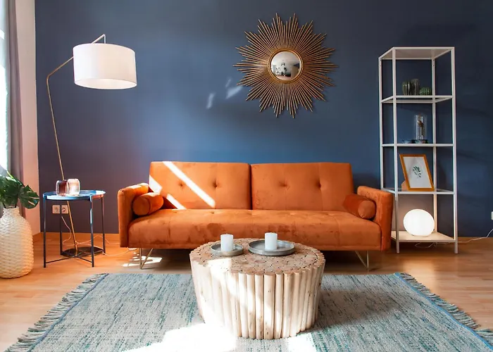 Stilvolles Apartment - Balkon, Netflix, Nespresso, Zentral, Messe
