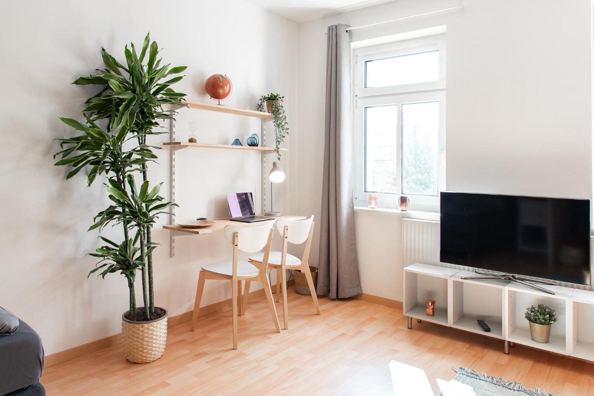 Stilvolles - Balkon, Netflix, Nespresso, Zentral, Messe Apartment